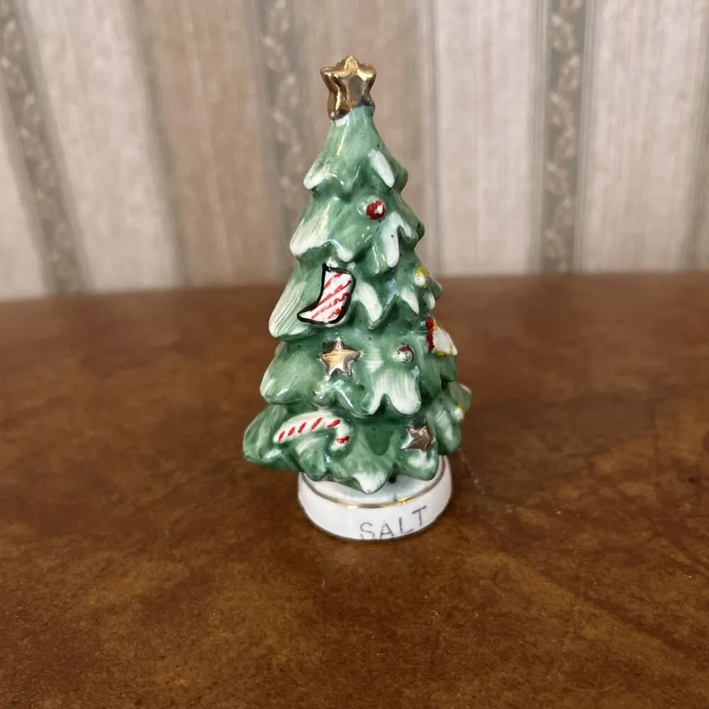 Vintage Relco Christmas Tree Salt Shaker Replacement Holiday‎ Christmas retro